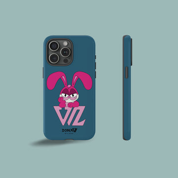 Sei VIZ Monogram in Petrol Blue Phone Case